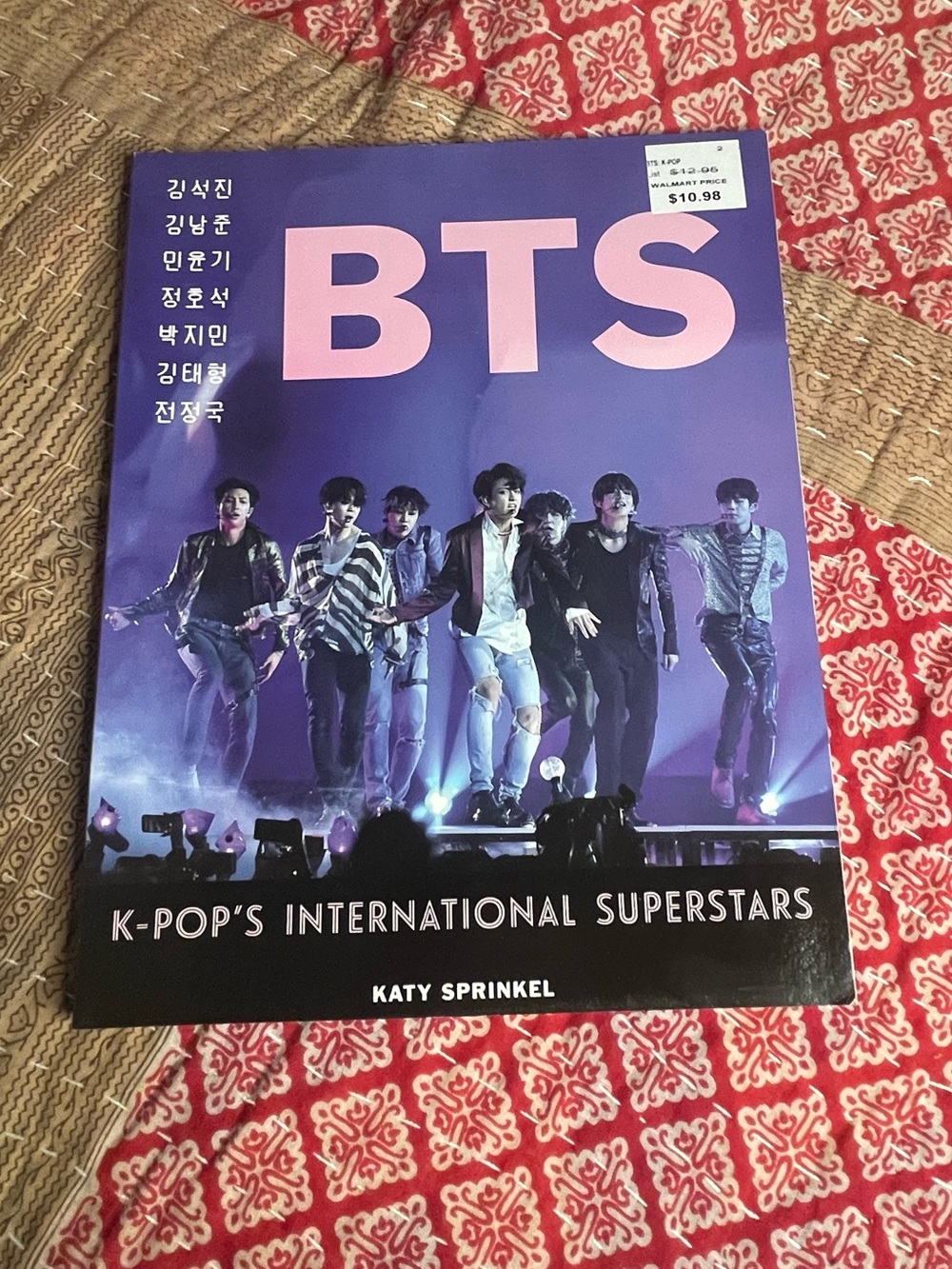 BTS: K-Pop's International Superstars paperback book by Katy Sprinkel
Triumph